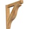 Ekena Millwork Funston Block Rough Sawn Outlooker, Western Red Cedar, 6"W x 36"D x 36"H OUT06X36X36FST05RWR - alternate 1